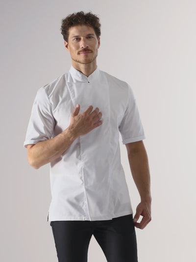 Chef Jacket Melvin White by Le Nouveau Chef -  ChefsCotton