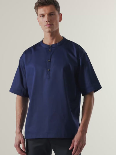 T-shirt Gorgio Patriot Blue by Le Nouveau Chef -  ChefsCotton