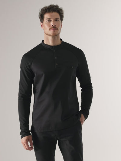 Chef Jacket Elias Black by Le Nouveau Chef -  ChefsCotton
