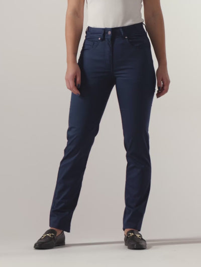 Pants Ohio Navy by Le Nouveau Chef -  ChefsCotton