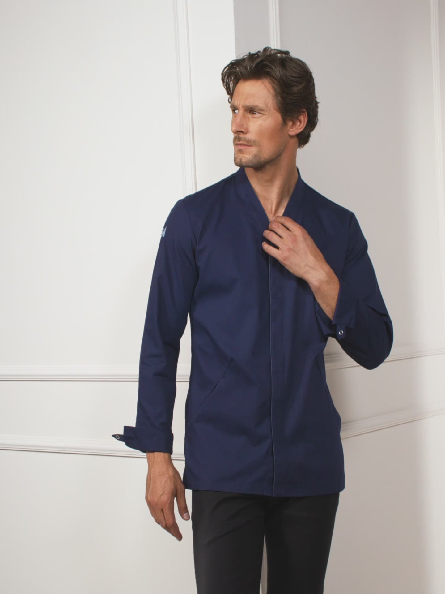 Chef Jacket Andreas Patriot Blue by Le Nouveau Chef