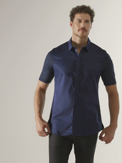 Chef Jacket Gilles Patriot Blue by Le Nouveau Chef -  ChefsCotton