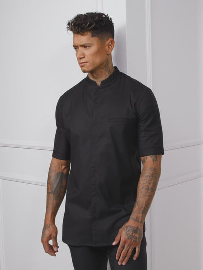 Chef Jacket Tygo Black by Le Nouveau Chef