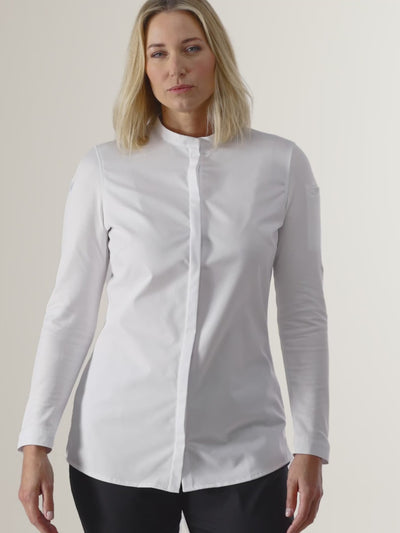 Chef Jacket Jolie White by Le Nouveau Chef -  ChefsCotton