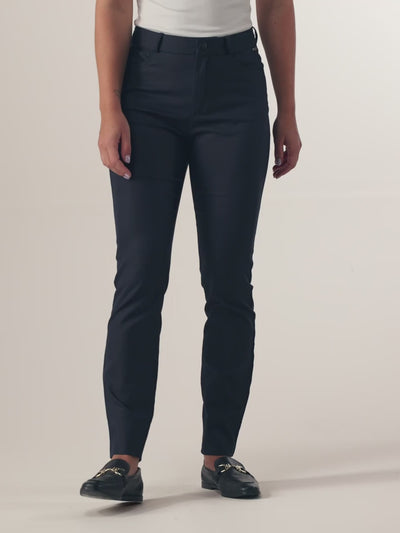 Pants Savannah Deep Blue by Le Nouveau Chef -  ChefsCotton