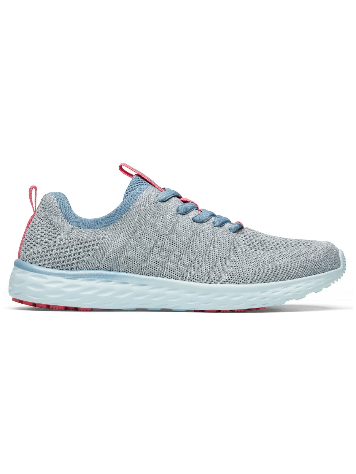 Women's Work Shoe Everlight Gray Blue Coral by Shoes For Crews -  ChefsCotton