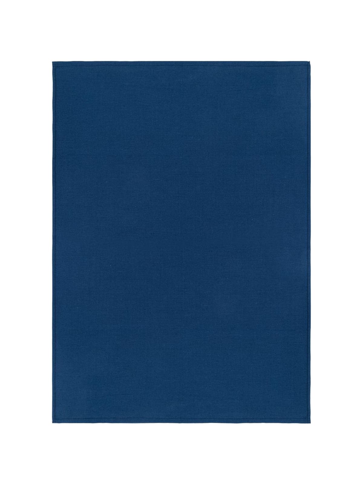 Kitchen Towel Half-Linen Navy Blue - 12 Pcs by Kitchen & Table Linens -  ChefsCotton