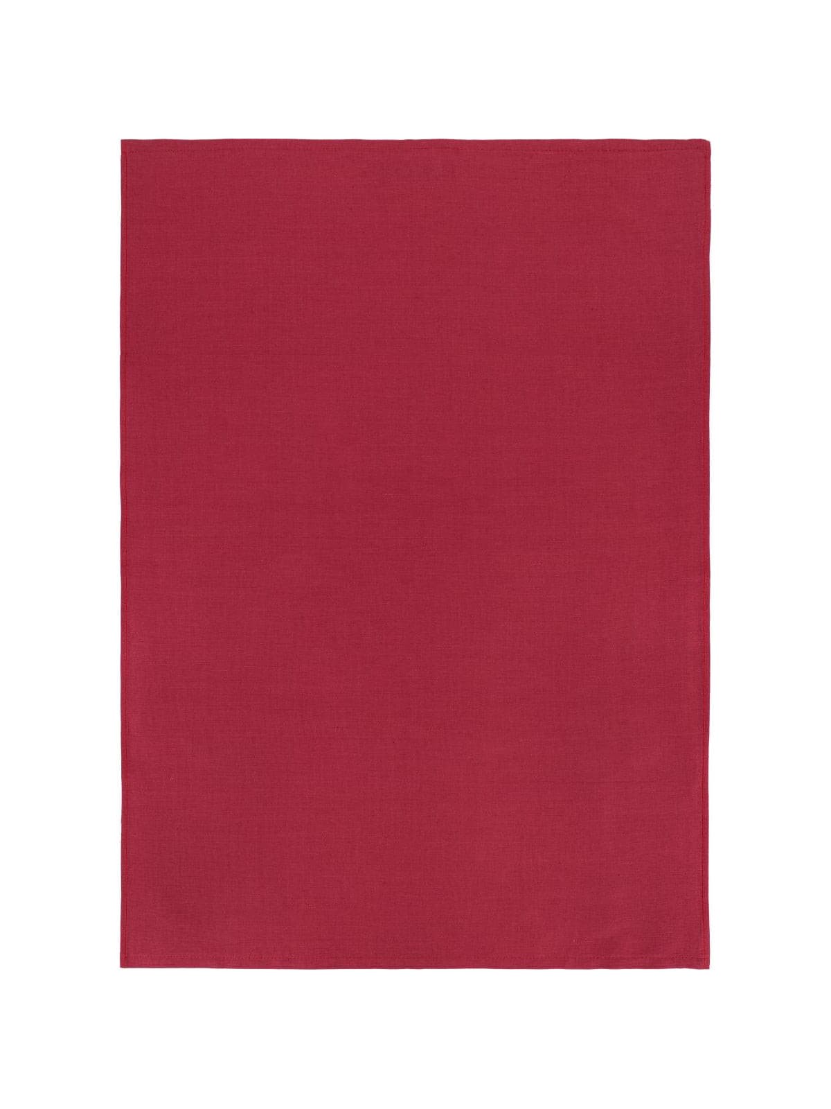 Kitchen Towel Half-Linen Red - 12 Pcs by Kitchen & Table Linens -  ChefsCotton