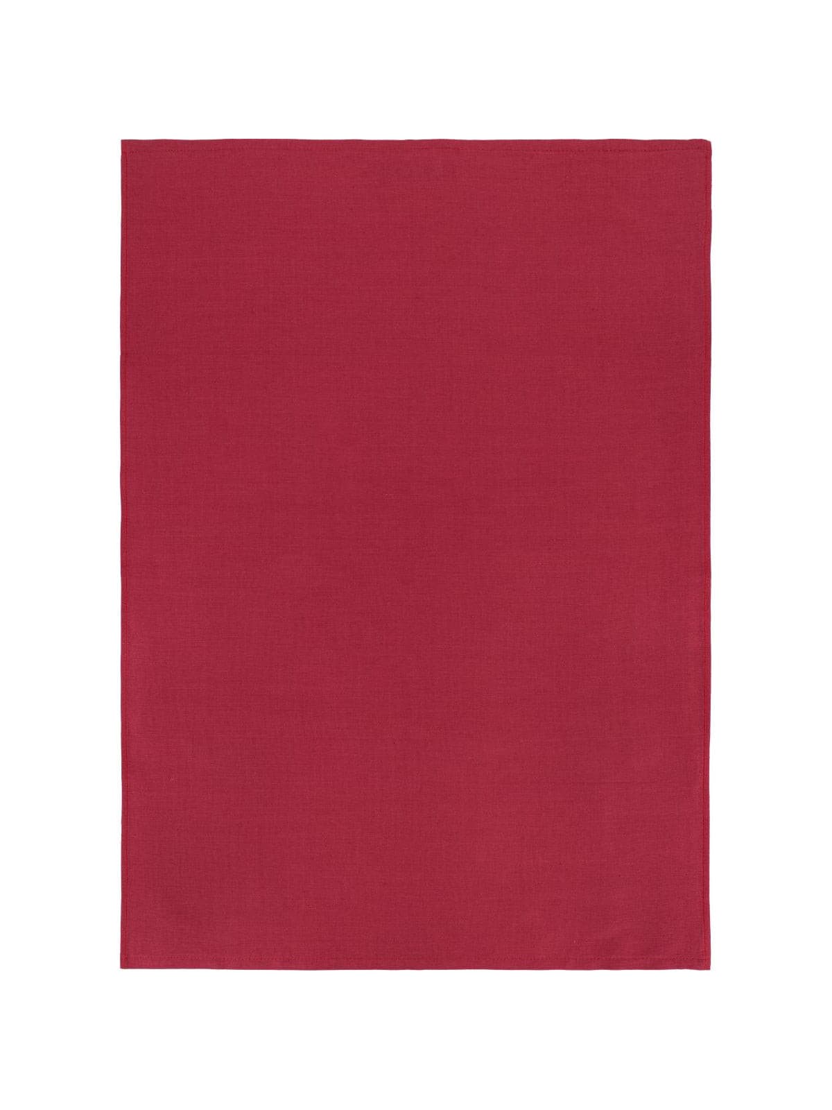 Kitchen Towel Half-Linen Red - 12 Pcs by Kitchen & Table Linens -  ChefsCotton